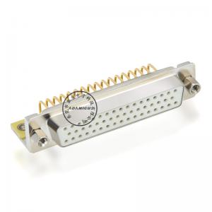 d sub ความหนาแน่นสูง stecker ขา 50 ขามุมขวามุมมองการยึด PCB