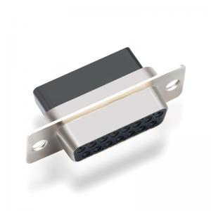 da 15 พินเพศหญิงขั้วต่อขั้วต่ออิเล็กทรอนิกส์ผู้ผลิตจีบซ็อกเก็ต