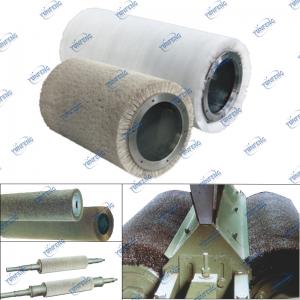 ลูกกลิ้งแปรงขัดสีขัดแบบลวดไนล่อนที่ทำจากไนลอน