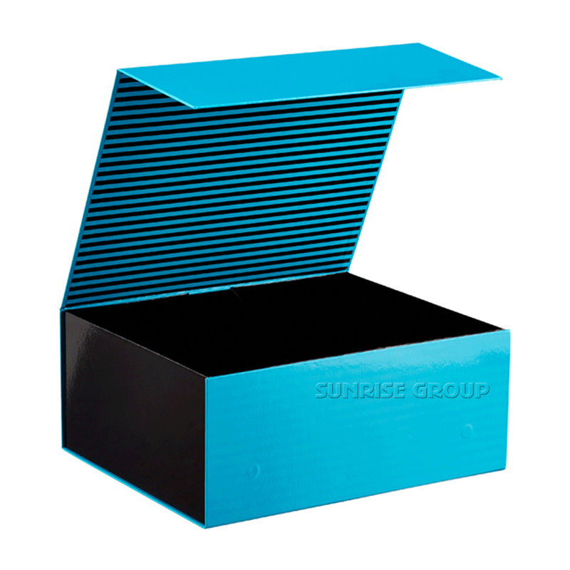 กล่องของขวัญสุดหรูแบบปิดได้ Magnetic Closure #collapsiblebox