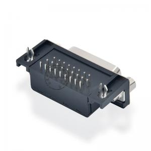 ที่มีคุณภาพดีมุม 90 องศา 26pin d เชื่อมต่อหญิงย่อย