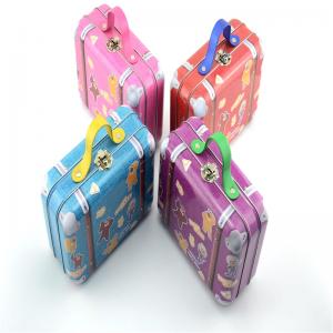 2108 ออกแบบใหม่ที่กำหนดเองรูปสี่เหลี่ยมผืนผ้าอาหารกลางวันกระป๋องกล่องที่มีมือจับและล็อค