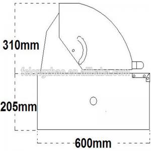 ขายส่งตารางหัวเตาแก๊สสแตนเลสแก๊สย่างในตัว