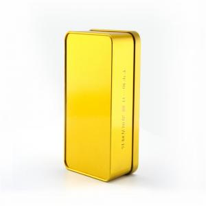 กล่องดีบุกชาลายทองเมทัลลิคสีทอง