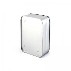 โลโก้ที่กำหนดเองกล่องดีบุกสี่เหลี่ยมสำหรับคุกกี้บรรจุภัณฑ์ขนมไหว้พระจันทร์