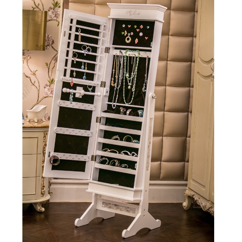 armoire เครื่องประดับที่ทำจากไม้