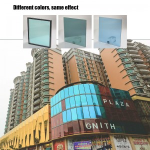 กระจกฉนวนผนังคุณภาพสูงเคลือบด้วยทองคำ 24k และสีอื่น ๆ รวมถึงกระจกฉนวนโค้งที่มีความยืดหยุ่น