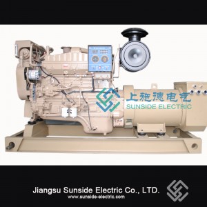 เครื่องกำเนิดไฟฟ้าดีเซลทางทะเล Cummins ขนาด 60kW