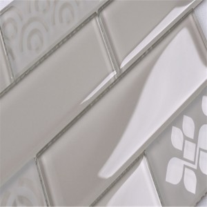 ประทุน้ำแข็งแตกราคากระเบื้องแก้วลายหยักอาหรับ