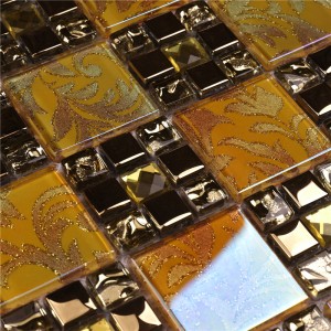 HDT15 ราคาที่แข่งขันสีรุ้งกระเบื้องโมเสคแก้วสระว่ายน้ำ