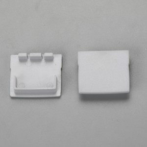 ระบบช่องอะลูมิเนียมโปรไฟล์ LED พร้อมฝาปิดและฝาปิดท้ายสำหรับการติดตั้งแถบ LED