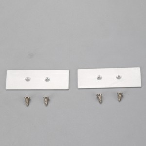 ไฟส่องด้านข้างสองด้านโปรไฟล์ไฟ LED โปรไฟล์อลูมิเนียมไฟด้านข้าง 2 ดวงสำหรับไฟเทป LED