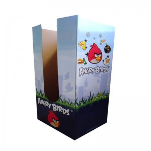 ขาตั้งกระดาษแข็งแบบกำหนดเอง, ชั้นวางกระดาษลูกฟูก, ชั้นวางของชั้นวางของ