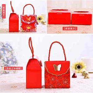 ถุงของขวัญกระดาษทำเองหรูหรา