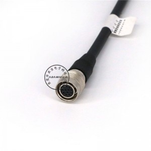 Camera link สายเคเบิลกล้องอุตสาหกรรมกลม 12 พิน