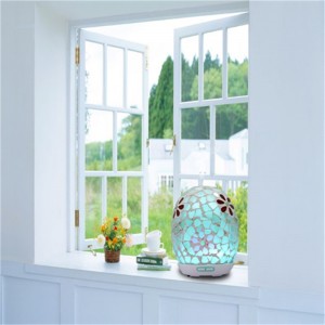 อัลตราโซนิกไฟฟ้า 2017 แนวโน้มโมเสคแก้วดอกไม้น้ำมันกระจายกลิ่นหอม