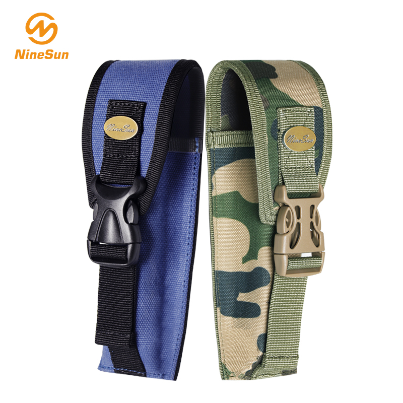 ปลอกไฟฉาย Webbing สีน้ำเงิน u0026 Camo