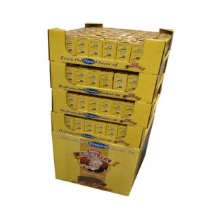 ที่กำหนดเองยืนแสดงกระดาษกระดาษลูกฟูก