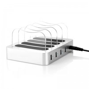 KPS-8402LC สถานีชาร์จ USB สี่พอร์ต (US / EU / UK / AU AC Cable)