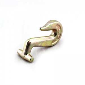 การรวมกันของชุบสังกะสีสีเหลือง T ตะขอคว้า