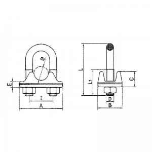 คลิปตีเส้นลวดสลิงแบบหล่นจากอิตาลี