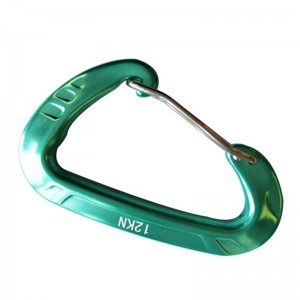 Carabiner อลูมิเนียมพร้อม Wire Gate AC-03
