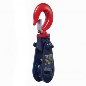 H418 Snatch Block พร้อม Hook Painted Light