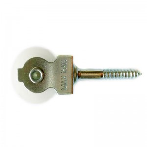 หมุนรอกไนล่อนตารอกโลหะผสมสังกะสีหล่อ