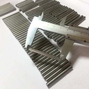 แท่งทังสเตนแท่งกลมบริสุทธิ์ความหนาแน่นสูง