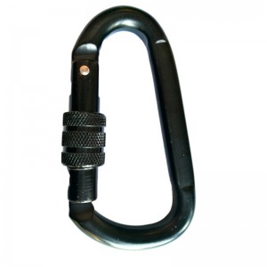 Carabiner อลูมิเนียมพร้อม Wire Gate AC-03
