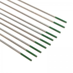 ขั้วไฟฟ้าทังสเตนบริสุทธิ์ WP สำหรับการเชื่อมแบบทิก