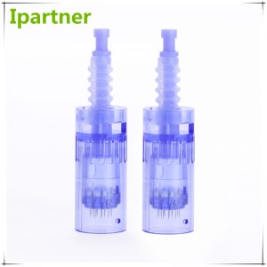 Ipartner 10 ชิ้นชุดเปลี่ยน 12-pin เข็มตลับสำหรับ Derma ปากกาแสตมป์ EO ฆ่าเชื้อ