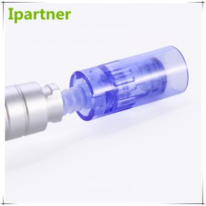 Ipartner 10 ชิ้นชุดเปลี่ยน 12-pin เข็มตลับสำหรับ Derma ปากกาแสตมป์ EO ฆ่าเชื้อ
