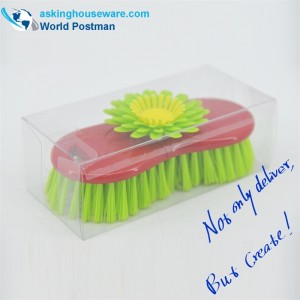 แปรงขัดรองเท้ารูปดอกไม้ Akbrand