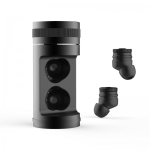 หูฟังแปลภาษา WS-36-Smart พร้อมกล่องชาร์จหูฟังไร้สาย Dual Mic Translator สำหรับธุรกิจการท่องเที่ยว