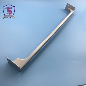 แผ่นปั๊ม OEM รองรับวงเล็บหิ้งโลหะ