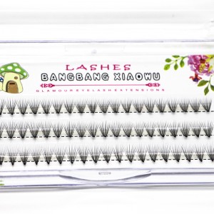 ขายร้อน 10p Rooted Flare แต่ละเล่ม 3d ต่อขนตา