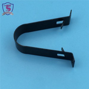 OEM โลหะปั๊มสปริงแบนเหล็กทองแดงคลิปยึด