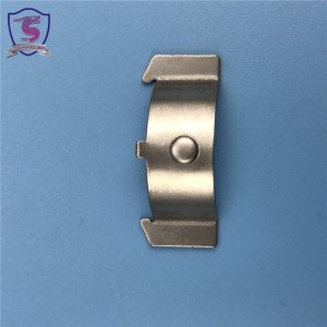 ที่กำหนดเองสปริงเหล็กคลิปสปริงแบนวีขนาดเล็กสำหรับแบตเตอรี่