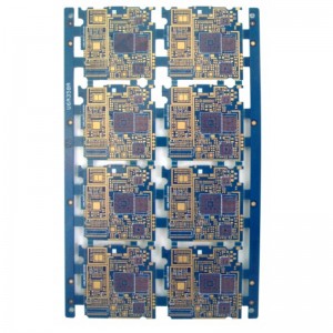 4 ชั้นความถี่สูง HDI Hybrid PCB Vias เต็มไปด้วยเรซิ่น