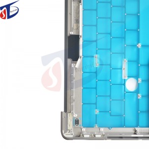 สหราชอาณาจักรสีเทากรณีปกแป้นพิมพ์สำหรับ Macbook Pro Retina 13 \"A1706 สหราชอาณาจักรด้านบนกรณีปกด้านบน 2017 2018...