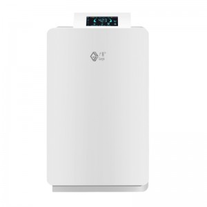 ห้องพักห้องปลอดบุหรี่กำจัดกลิ่นเครื่องฟอกอากาศ Smart Wifi Air Cleaner