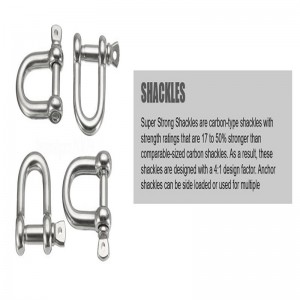 Drop Forged Galvanized G210 steel d กุญแจมือ / กุญแจมือสกรู