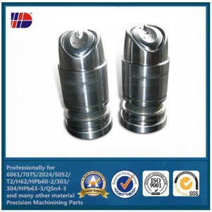 ชิ้นส่วนกลึง CNC กลึงชิ้นส่วนเหล็กสแตนเลสกลึง CNC