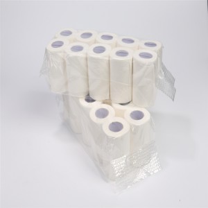 กระดาษทิชชู่แบบม้วนไม้ไผ่อ่อนที่ไม่ได้ฟอก