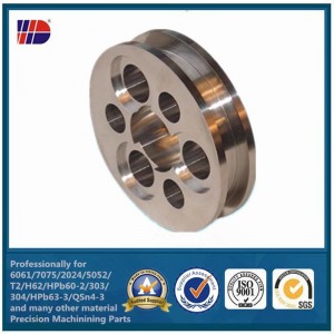 สแตนเลสที่กำหนดเอง CNC ชิ้นส่วนเครื่องจักรกลางกลึงในโรงงานจีน