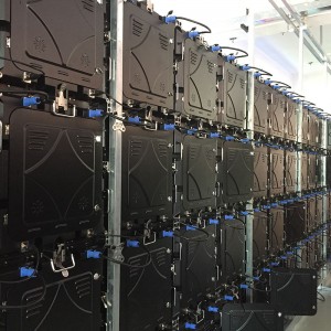 P6 เช่ากลางแจ้งอลูมิเนียมหล่อ 576x576mm จอแสดงผล LED หน้าจอ