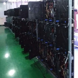 หน้าจอแสดงผลวิดีโอ HD Led ร่มสีเต็มจอแสดงผล P5 Led สำหรับนิทรรศการ