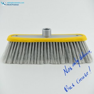 หัวแปรงพลาสติกไม้กวาด Akbrand ขอบกลมคู่กับ TPR Bordure หนานุ่มในแปรง