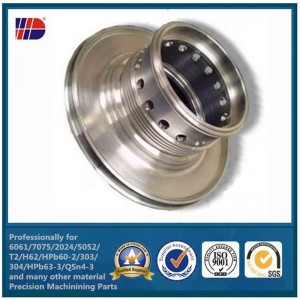 ชิ้นส่วนกลึง CNC ความแม่นยำสูงชิ้นส่วนเหล็กสแตนเลส